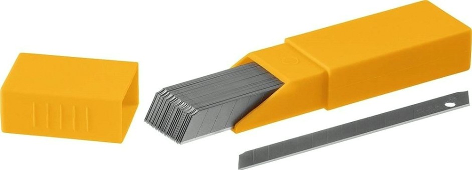 Лезвие для ножа Olfa OL-AB-50S сегментированные из нержавеющей стали, 9х80х0,38мм