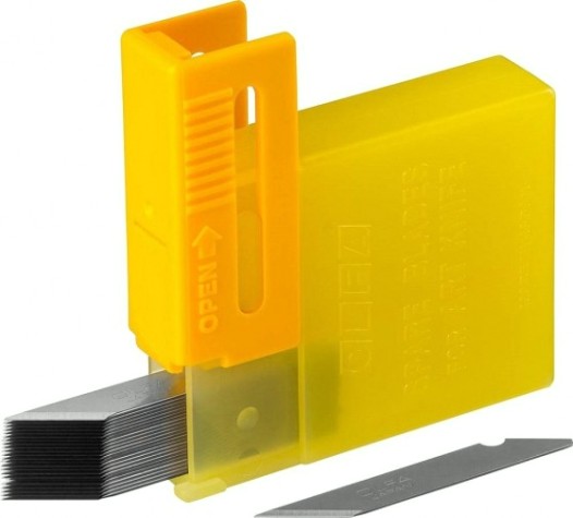 Лезвие для ножа Olfa OL-KB перовое для ak-1, 11х6х0,45 мм, 25 шт Лезвие для ножа Olfa OL-KB перовое для ak-1, 11х6х0,45 мм, 25 шт