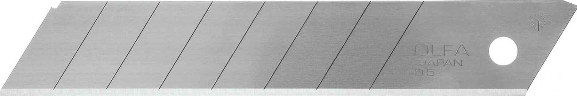 Лезвие для ножа Olfa OL-LB-10 сегментированное, 18 мм, 10шт.