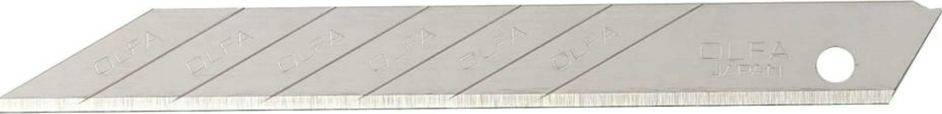 Лезвие для ножа Olfa OL-SAB-10 сегментированное для графических работ, 9 мм, 10 ш