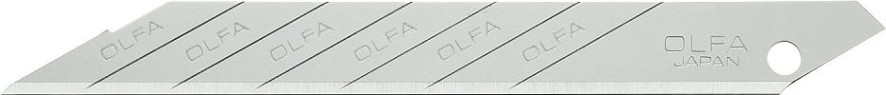 Лезвие для ножа Olfa OL-SAB-10B сегментированное для графических работ, 9х80х0,38м
