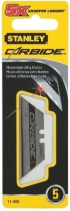 Лезвие для ножа STANLEY "Carbide" упаковка 5 шт. 0-11-800 [0-11-800]