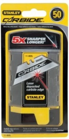Лезвие для ножа STANLEY "Carbide" упаковка 5 шт. 0-11-800 [0-11-800]