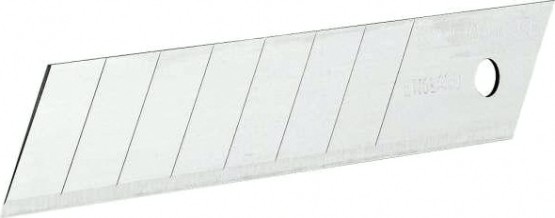 Лезвие для ножа STANLEY ширина 18 мм упаковка 8 шт. 0-11-219 [0-11-219]