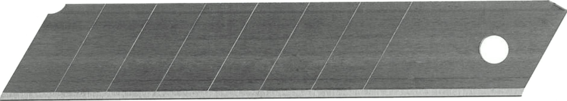 Лезвие для ножа STAYER STANDARD сегментированные, 18 мм, 10 шт, в боксе [09150-S10]