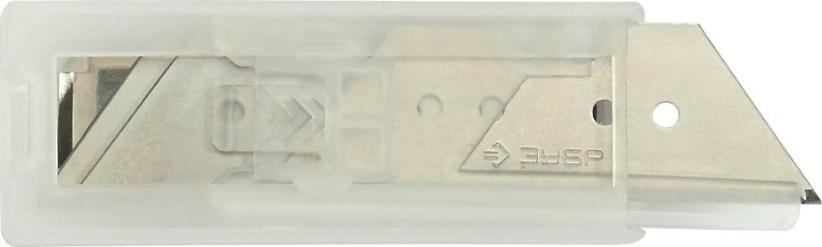 Лезвие для ножа ЗУБР ЭКСПЕРТ "профессионал" трапециевидные 5 шт. [09712-24-5]