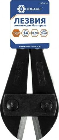 Лезвие сменное Кобальт 242-434 для болтореза 1050 мм, cr-mo, до 14 мм