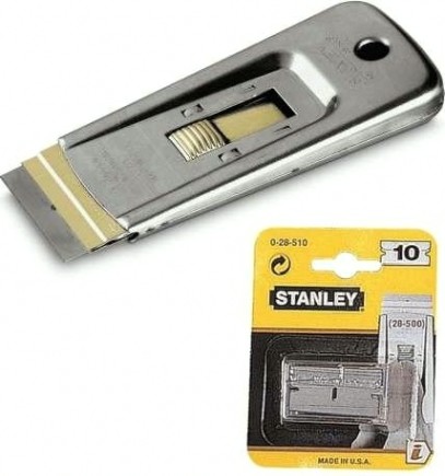 Лезвия STANLEY 0-28-510 для скребка 28-500 Лезвия STANLEY 0-28-510 для скребка 28-500