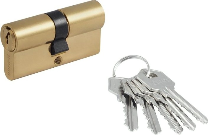 Личинка замка НОРА-М Л-60 (30-30) "Золото" [5370]