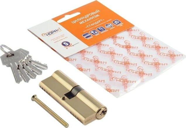 Личинка замка НОРА-М Л-80 (40-40) "Золото" [6638]