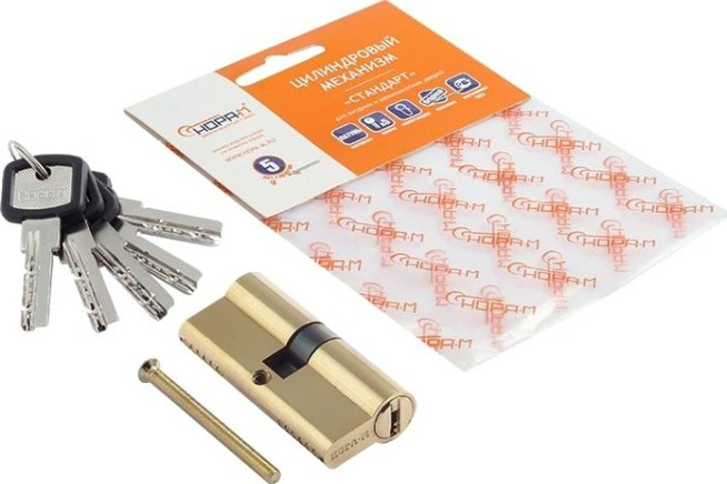 Личинка замка НОРА-М ЛПУ-70 (35-35) "Золото" [5346]