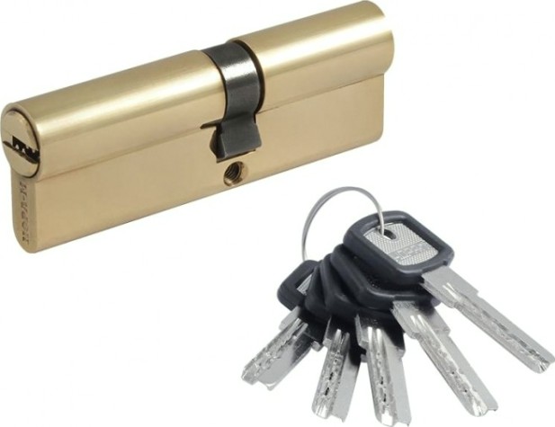 Личинка замка НОРА-М ЛПУ-90 (50-40) ассиметр. "Латунь" [12690]