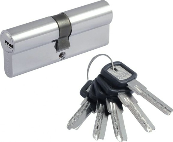 Личинка замка НОРА-М ЛПУ.УК-80 (40-40) "Хром" [14863]