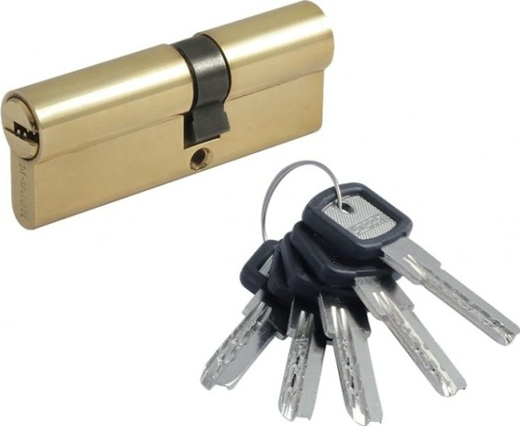 Личинка замка НОРА-М ЛПУ.УК-80 (45-35) ассиметр. "Латунь" [15077]