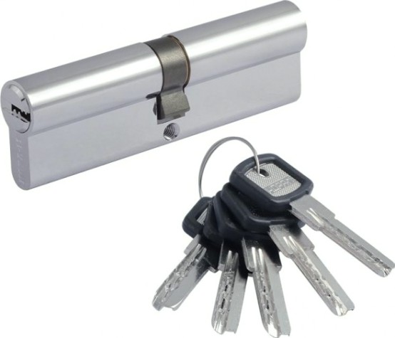 Личинка замка НОРА-М ЛПУ.УК-90 (45-45) "Хром" [14865]