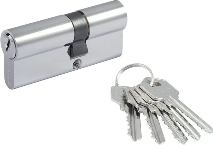 Личинка замка НОРА-М ЛУ-70 (40-30) ассиметр. "Хром" [12675]