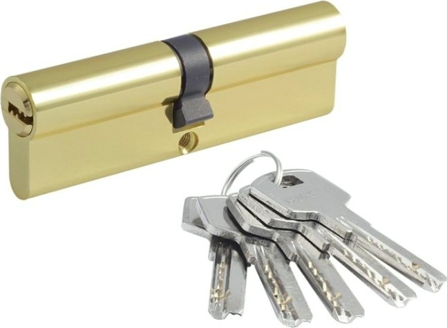 Личинка замка НОРА-М STD Al ЛП-100 (50-50) "Золото" [19061]