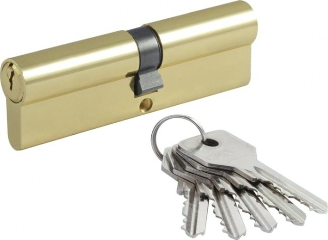 Личинка замка НОРА-М STD Z Л-100 (50-50) "Золото" [19013]