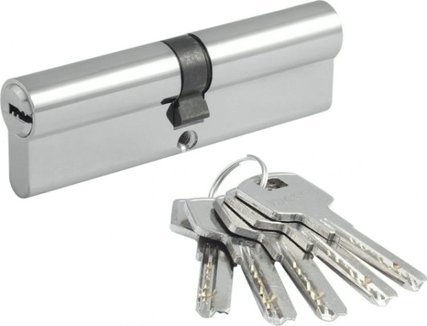 Личинка замка НОРА-М STD Z ЛП-110 (55-55) "Хром" [19104]