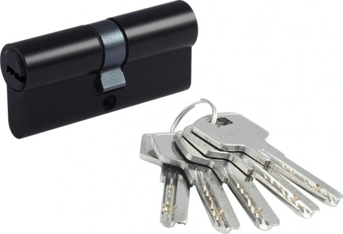 Личинка замка НОРА-М STD Z ЛП-70 (35-35) "Черная" [18968]