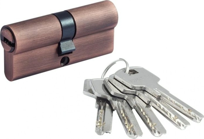 Личинка замка НОРА-М STD Z ЛП-70 (35-35) "Старая медь" [18594]