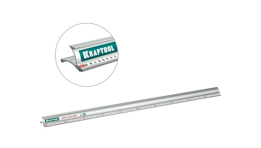 Линейка алюминиевая KRAFTOOL 34275-100 KRAFT-LINE, 1.0 м, усиленная со стальн. направл. Линейка алюминиевая KRAFTOOL 34275-100 KRAFT-LINE, 1.0 м, усиленная со стальн. направл.