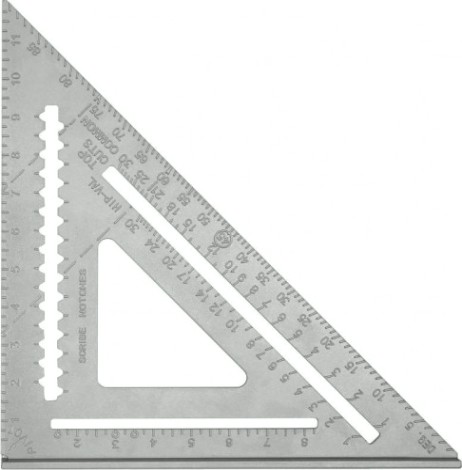 Линейка DEKO DKM305-430-305 алюминиевая треугольная [041-0261]