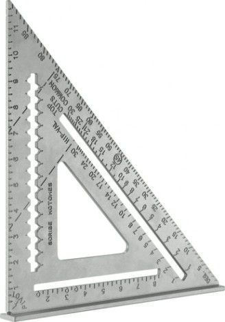 Линейка DEKO DKM305-430-305 алюминиевая треугольная [041-0261]