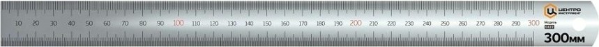 Линейка металлическая ЦЕНТРОИНСТРУМЕНТ 1000 мм 0424ЦИ [0424]