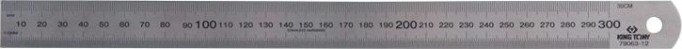 Линейка металлическая KING TONY 79063-40 35x1,2x1000 мм