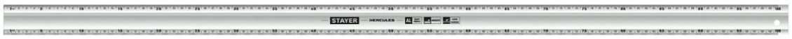 Линейка STAYER 1м алюминиевая [34383-100]