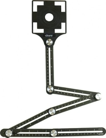 Линейка Sturm 2040-02-6 многофункциональная 6 частей + направляющая для ко