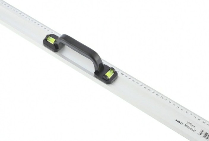 Линейка-уровень металлическая MATRIX 1000 мм 30577 [30577]