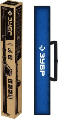 Линейка ЗУБР 5м 5м телескопическая [34385]