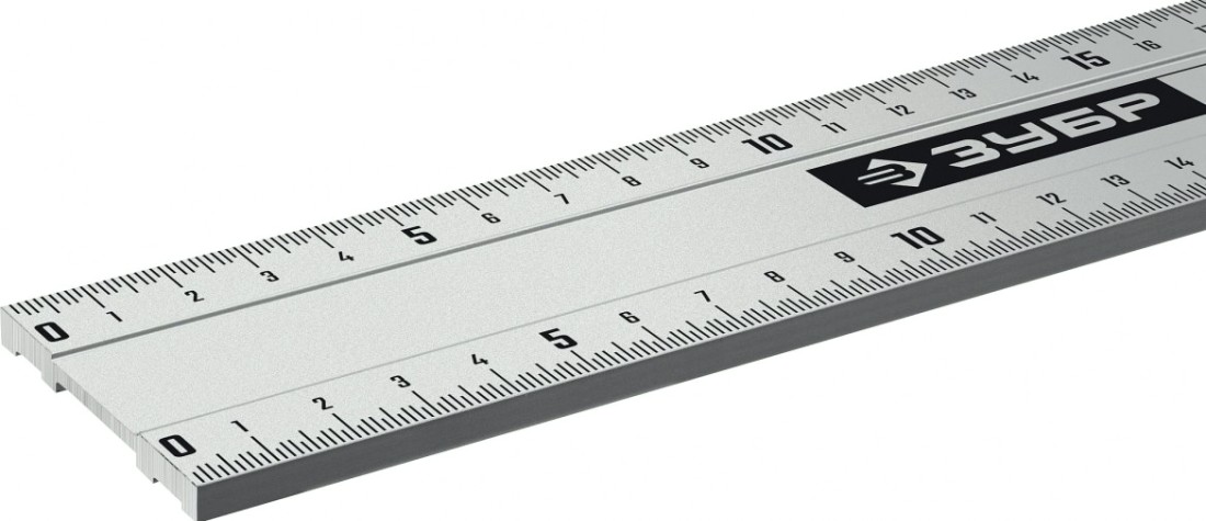 Линейка ЗУБР АПЛ 1,0 м алюминиевая, усиленная [34384-100]