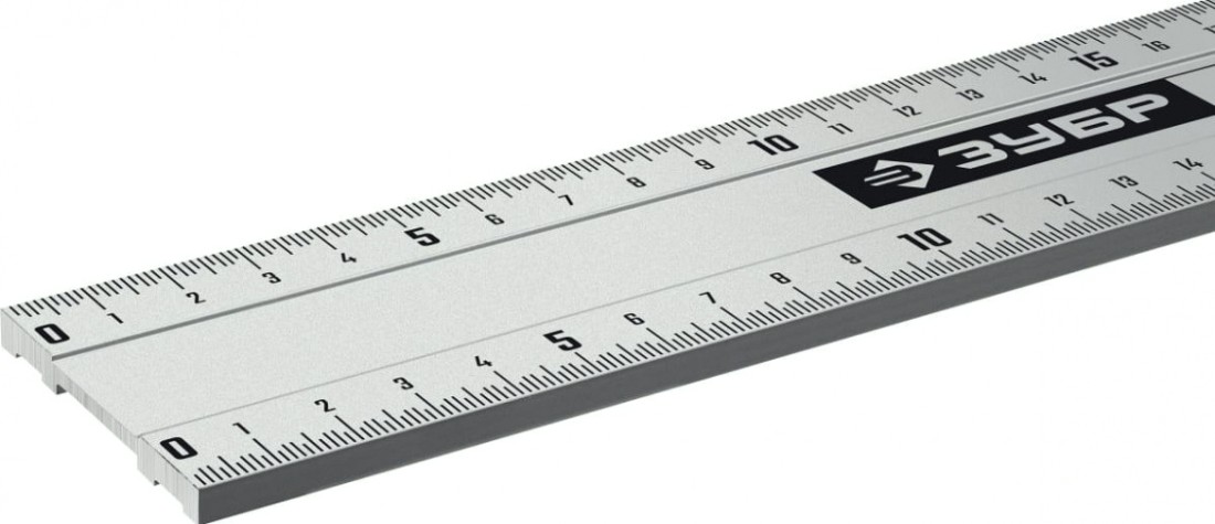 Линейка ЗУБР АПЛ 2,0 м алюминиевая, усиленная [34384-200]
