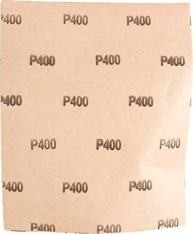 Лист для ручного шлифования KRAMER 230x280 мм; P 400 (10шт) водостойкая [75618]