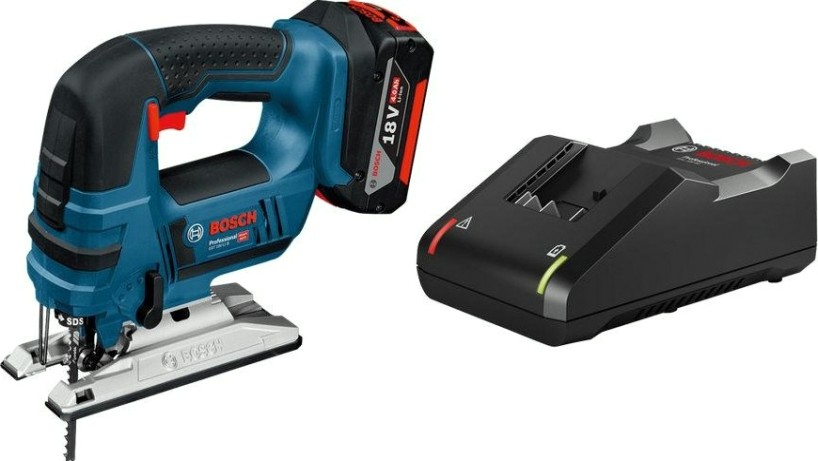 Лобзик аккумуляторный BOSCH GST 18 V-LI B [0615990M43] 1х4,0Ач, картон