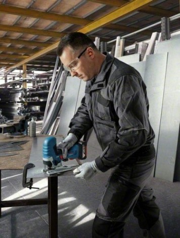 Лобзик аккумуляторный BOSCH GST 185-LI без АКБ и ЗУ [06015B2021] Грибовидная рукоятка