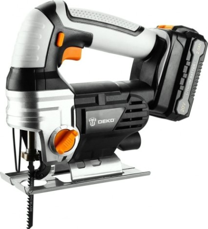 Лобзик аккумуляторный DEKO DKJS20 20в 2*2.0ач [063-4211]