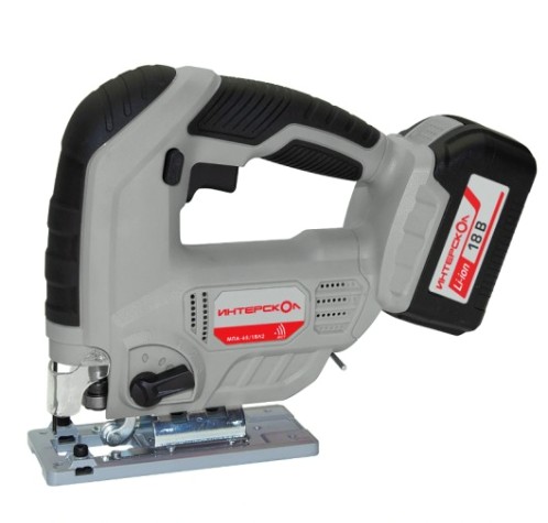 Лобзик аккумуляторный ИНТЕРСКОЛ МПА-65/18Л2 (кейс, 2 аккум., 2 Ач, ЗУ) [630.2.2.70]