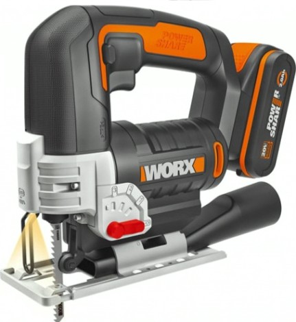Лобзик аккумуляторный Worx WX543 w543
