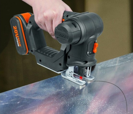 Лобзик-сабельная пила аккумуляторный Worx Axis WX550 [WX550]