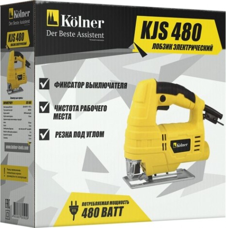 Лобзик сетевой Kolner KJS 480 [кн480жс]