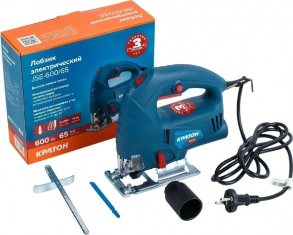 Лобзик сетевой КРАТОН JSE-600/65 [3 03 02 022]