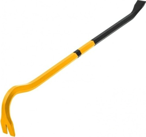 Лом-гвоздодер Denzel Сталь 65 600 мм, шестигранный 16 мм, окрашенный [25203]