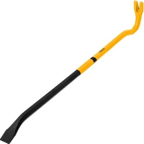 Лом-гвоздодер Denzel Сталь 65 600 мм, шестигранный 16 мм, окрашенный [25203]