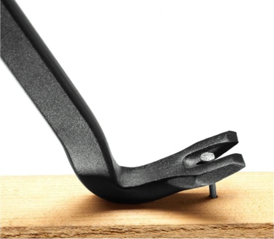 Лом-гвоздодер STAYER HERCULES 450 мм, 22х12 мм, кованый усиленный, [21643-45]