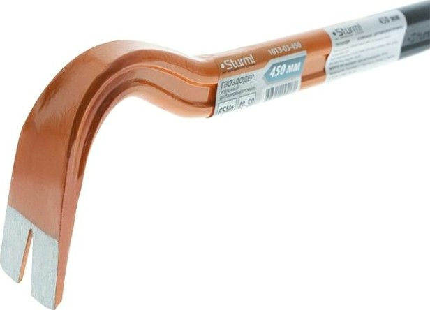 Лом-гвоздодер Sturm 1013-03-450 усиленный, кованый, двутавровый 450мм