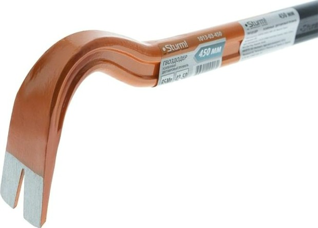 Лом-гвоздодер Sturm 1013-03-600 усиленный, кованый, двутавровый 600мм Лом-гвоздодер Sturm 1013-03-600 усиленный, кованый, двутавровый 600мм